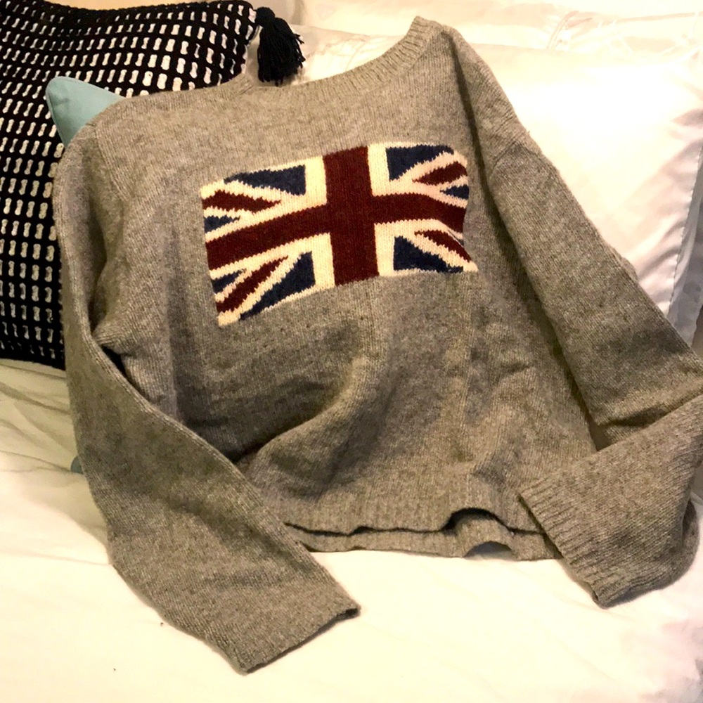 Union Jack Knitted Sweater